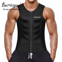 Burvogue неопреновый формирователь тела жилет для похудения для мужчин Талии Тренажер плюс размер Утягивающее нижнее белье корректирующий корсет Ремень Корсеты
