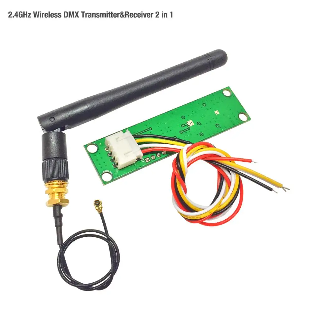 Dmx512 контроллер 10 шт. передатчик и приемник 2 в 1 беспроводной DMX512 контроллер PCB модуль обновления сцены Llighting