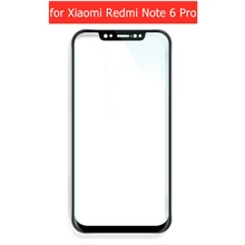 Защитная пленка для переднего экрана для Xiaomi Redmi Note 6 Pro, Черная защитная пленка из закаленного стекла с защитой от царапин для Xiaomi Redmi Note6 Pro