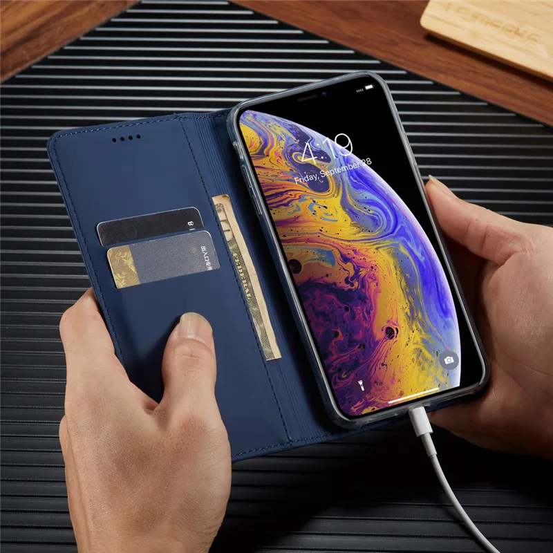 Флип кожаный чехол-бумажник для iPhone XR XS Max X чехол с магнитной картой для iPhone 11 Pro Max 6 6S 7 8 Plus чехол для телефона Coque Hoesje