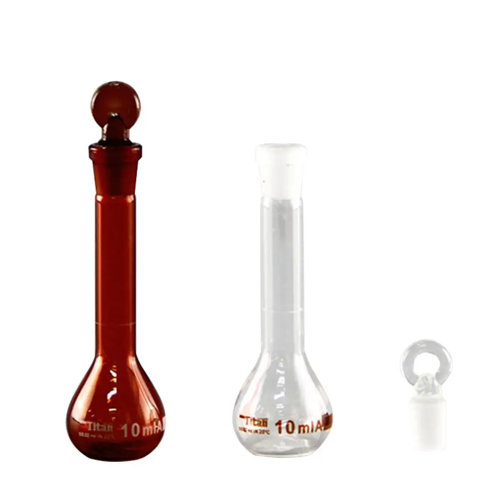 

Experiment Equipment Volumetric Flask Laboratory Supplies Tools Consumables teaching Transparent Boxed profession Volume Cup