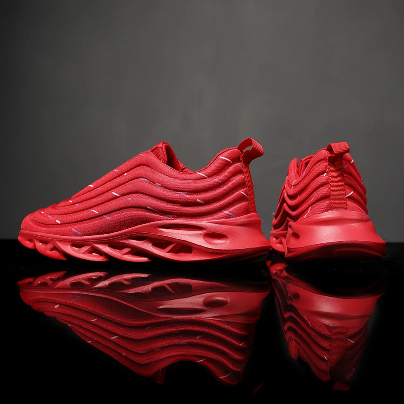 

Breathable Running Shoes Men Fashion Blade Sneakers Lightweight Sport Jogging Shoes Soft Gym Trainer Sneakers Zapatillas Hombre