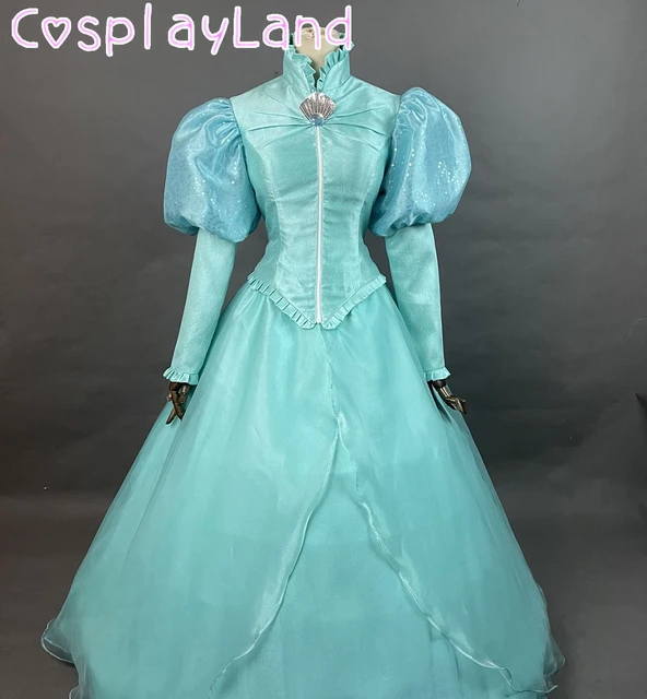 Ariel Blue Dress Women's Costume