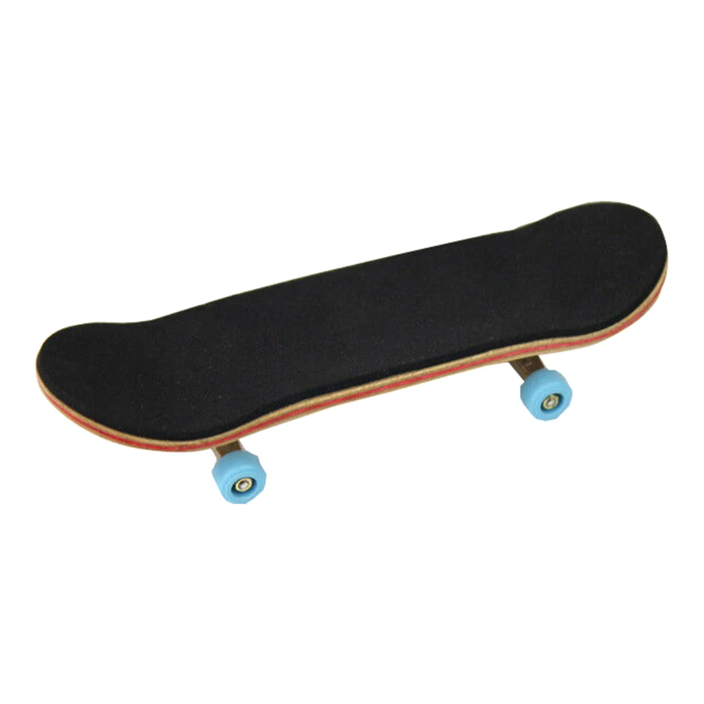 New Complete Wooden Fingerboard Finger Skate Board Gifts Foam Tape