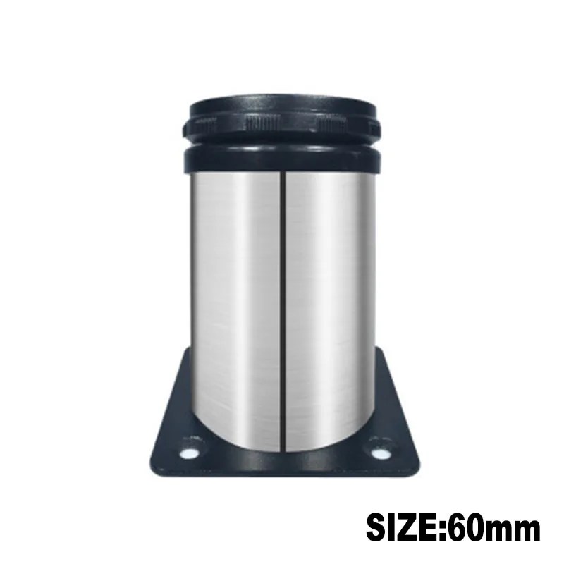

High quality Furniture Foot 60mm/80mm/100mm/120mm/150mm 53mm/2.1 inch Tube Corrosion resistant
