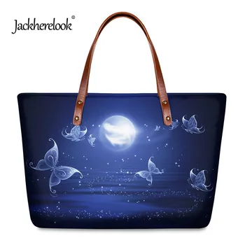 

Jackherelook Fashion Butterfly Prints Travel Shoulder Bag for Youth Ladies Brand Design Crossbody Bag Waterproof Woman Handbag