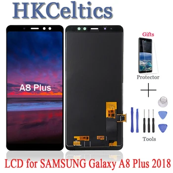 

New LCD For Samsung Galaxy A8 Plus 2018 Lcd display+Touch Screen Digitizer Assembly for Samsung A730 A730F A730F/DS A730X Lcds