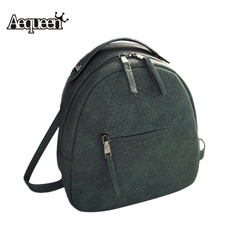  Женский рюкзак из искусственной кожи, сумки на плечо, тисненый круглый рюкзак, женская маленькая школьная сумка, корейский преппи стил…