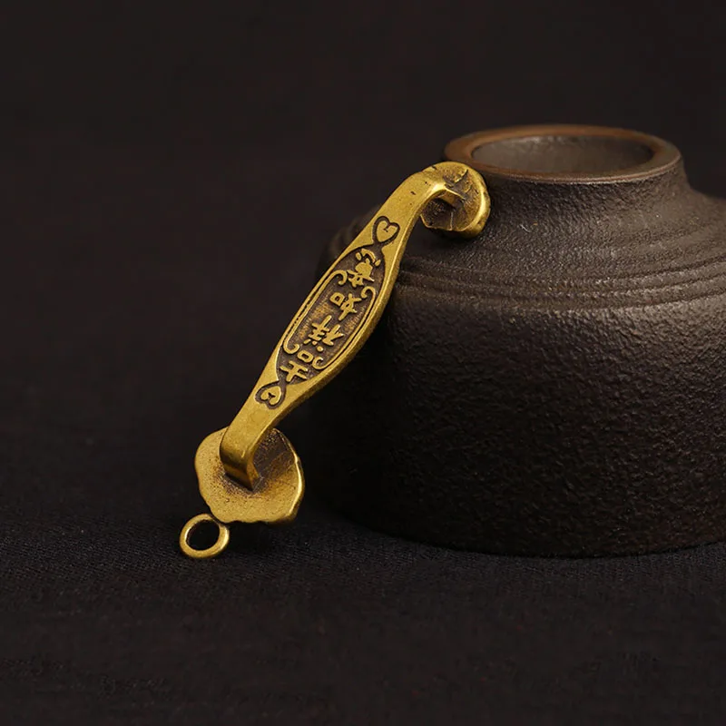 brass ruyi keychain pendants (9)