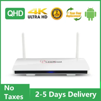 

Leadcool TV Box Android 9.0 Amlogic S905W Quad Core 2G 16G QHD 4K Smart TV Box 2.4G Wifi 100M LAN 1G 8G Leadcool Set top box