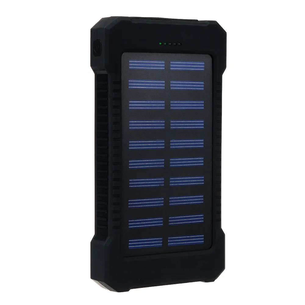 

30000mAh Dual USB Portable Solar Battery Charger Solar Power Bank For Phone NEW #20