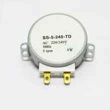 Двигатель микроволновой печи Galanz SS-5-240-TD GAL-5-240-TD поворотный стол синхронный ac220в подходит для микроволновой печи Galanz