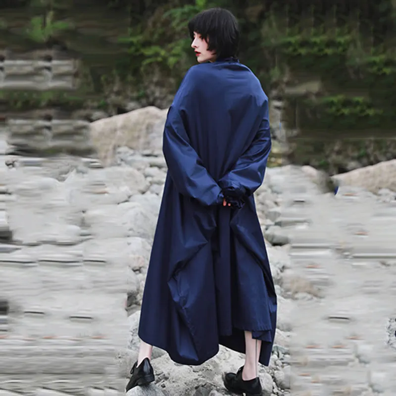 XITAO Vintage Draped Ruffles Casual Women 2020