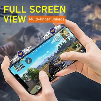 

PUBG Controller Mini Gamepad For Phone Joystick Unobstructed View For PUBG Mobile Triggers L1R1 Shooter Fire Button Aim Key