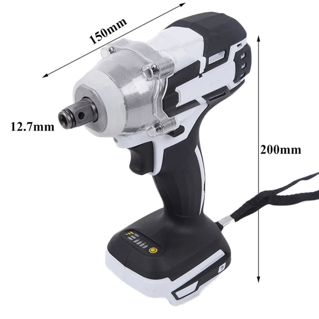 

Electric Wrench Brushless Impact Torque Rechargeable Battery For Makita Batteries Woodworking Maintenance Power Tools