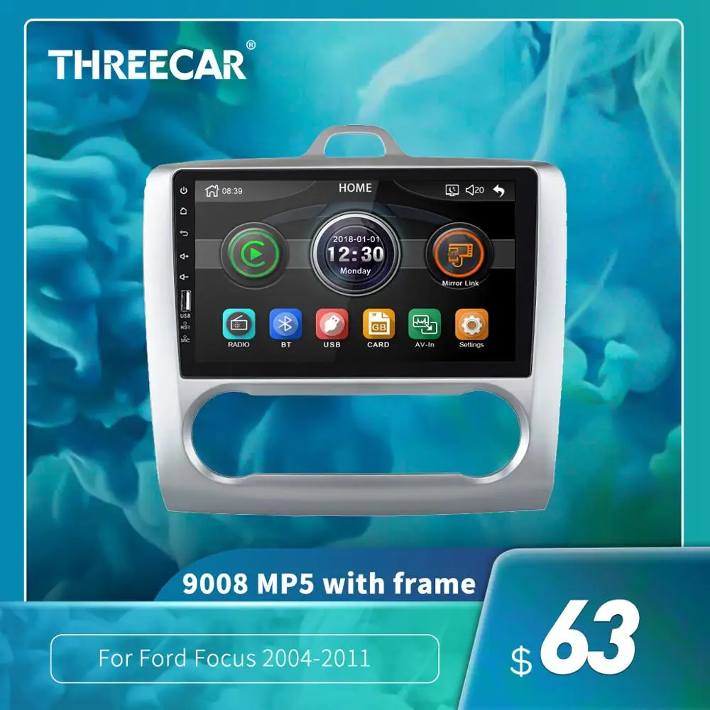 Автомагнитола 2DIN Bluetooth стерео Mirrorlink Android телефон мультимедийный mp5 плеер