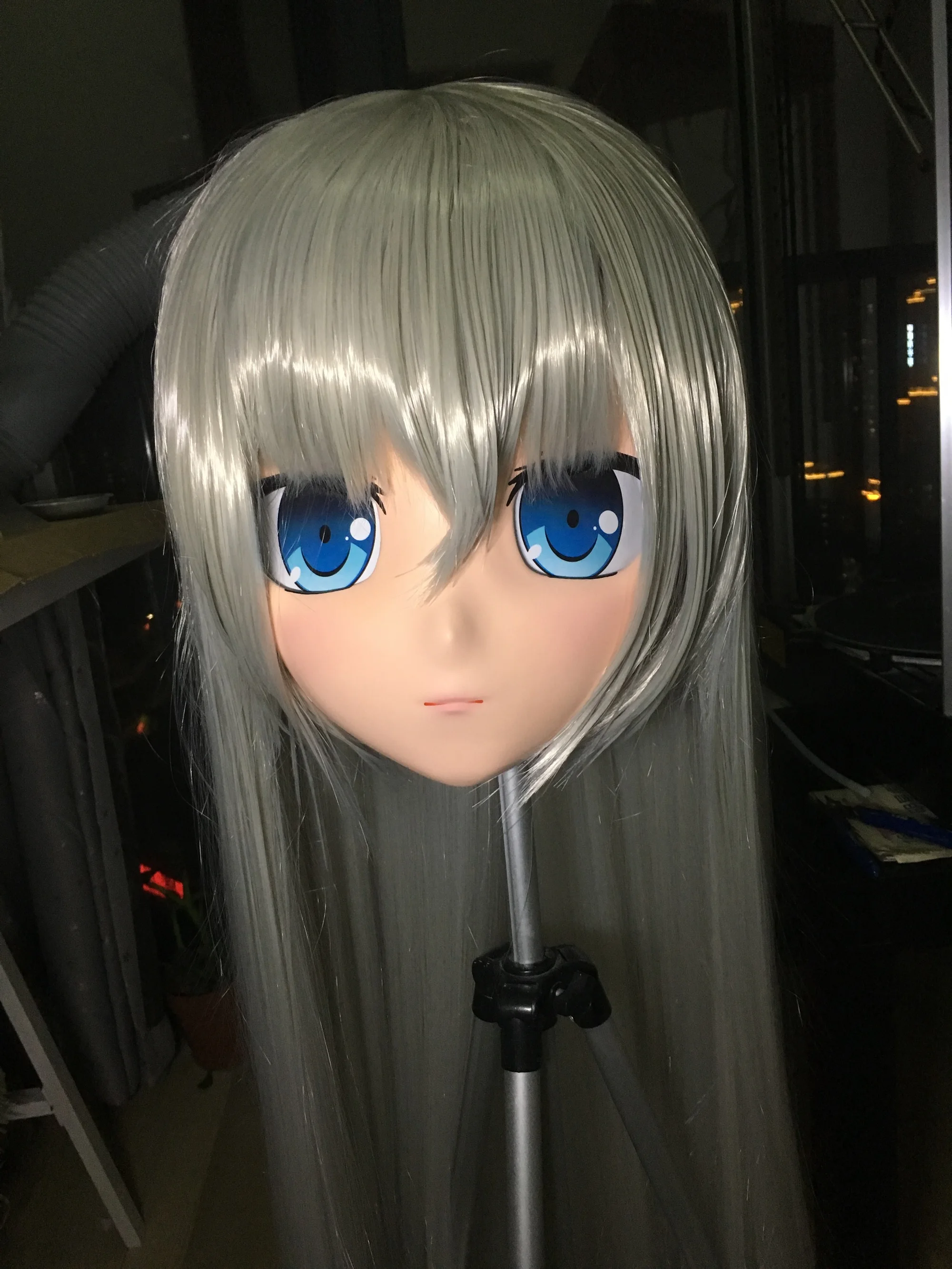 (KGM 12) Crossdressing Girl BJD кукла комическая маска Аниме реалистичный силиконовый косплей