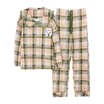 

Cotton Women's Shorts Pajamas Set Short Sleeve Sleepwear Nightwear Pj Lounge Sets pyjamas pijama pijamas pizama damska