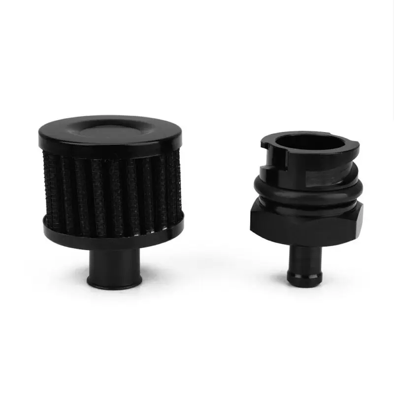 CNC алюминиевая крышка клапана масляный колпачок Черные Аксессуары запасная