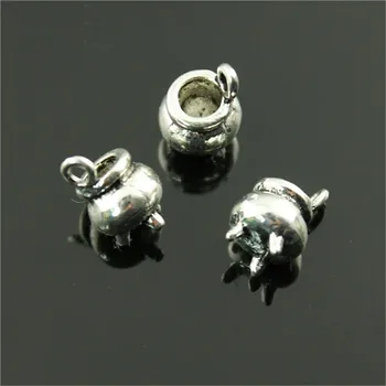 

15pcs 3 Colors Wishing Censer Pendant Charms For Jewelry Making Censer Charms Charm Censer 11x8x8mm
