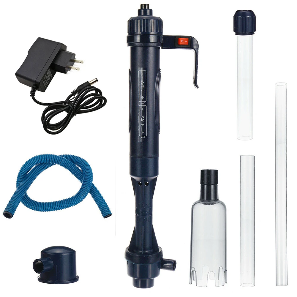 Water Change Pump Aquarium Electric Water Changer Pumps Water Changer Fish Tank Water Filter Pump Gravel Cleaner Cleaning Tool