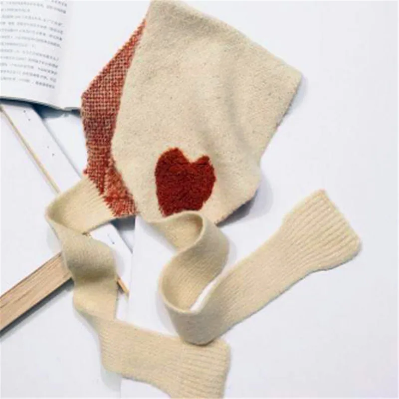 Vogue of new fund of small knitting scarf children earmuffs girls warm earmuffs baby bib winter earmuffs scarf BK586