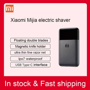 

XIAOMI MIJIA Portable Electric Shaver smart Mini beard trimmer Wet and dry shaving IPX7 waterproof Reciprocating cutter head