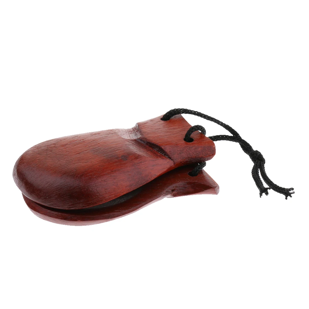 Finest Wood Hand Clapper Castanet Gift for Kids Preschool Early Learning Toy