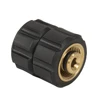 High Pressure Washer Swivel Connector M22 Car Washer Brass Rotating Adapter Swivel Coupling M22 Female + M22 Female 4