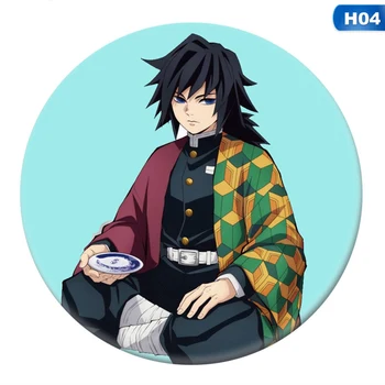 

Anime Demon Slayer Kimetsu No Yaiba Kamado Tanjirou Pins For Backpacks Cartoon Pin Badge Decoration Brooches Metal Badges