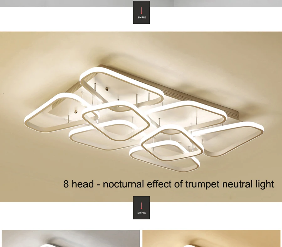 Clearance Modern Ceiling lights lamp for living room bedroom Acrylic indoor Lighting Fixture with Remote control deckenleuchte Lampara 20 Clearance Modern Ceiling lights lamp for living room bedroom Acrylic indoor Lighting Fixture with Remote control deckenleuchte Lampara 20