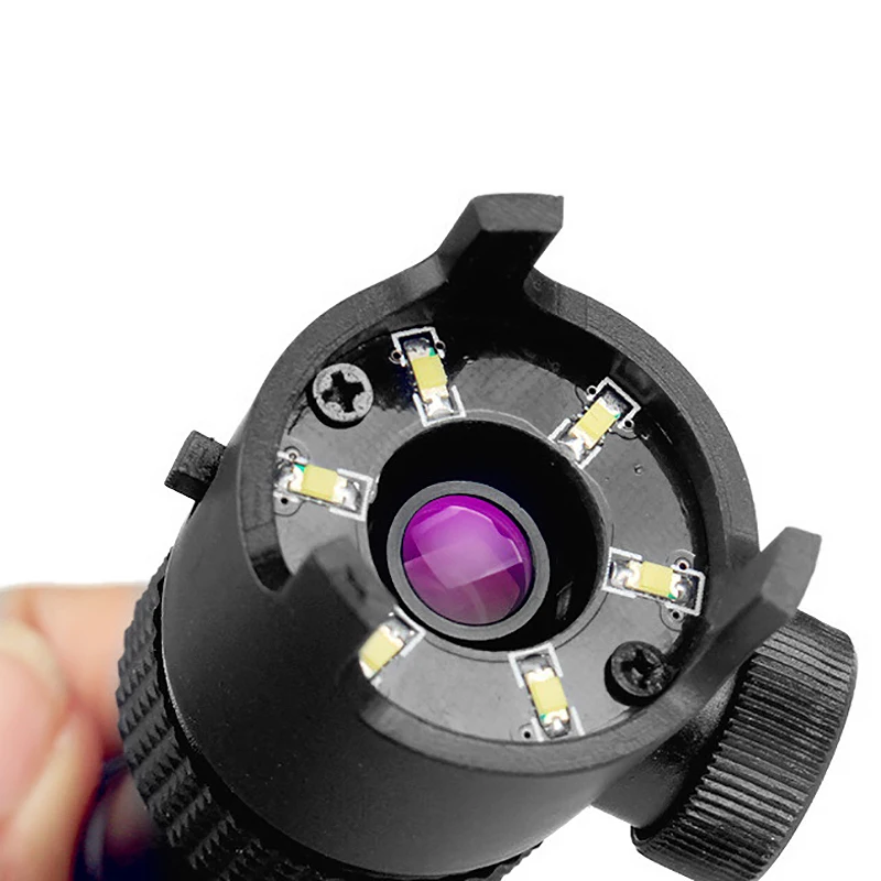 50X Mini Pocket Microscope Illuminated Jadeite