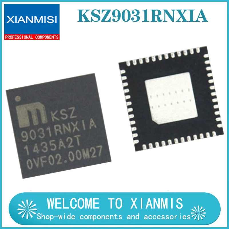 KSZ9031 KSZ9031RNXI KSZ9031RNXIA QFN-48 | Электронные компоненты и принадлежности
