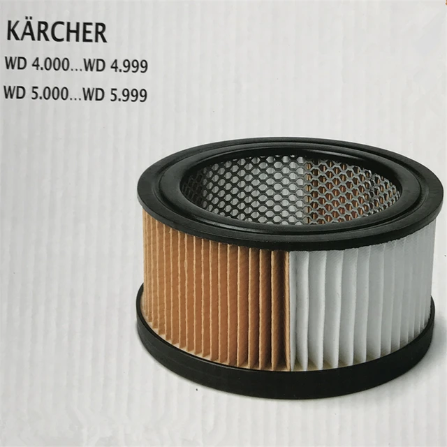 For Kärcher WD4.000-WD4.999 WD5.000- Vacuum Cleaner Accessories Filter  Element