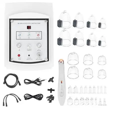  Women Vacuum Body Massage Breast Enlargement Scraping Detox Beauty Bust Massage Enhancer Machine Hi
