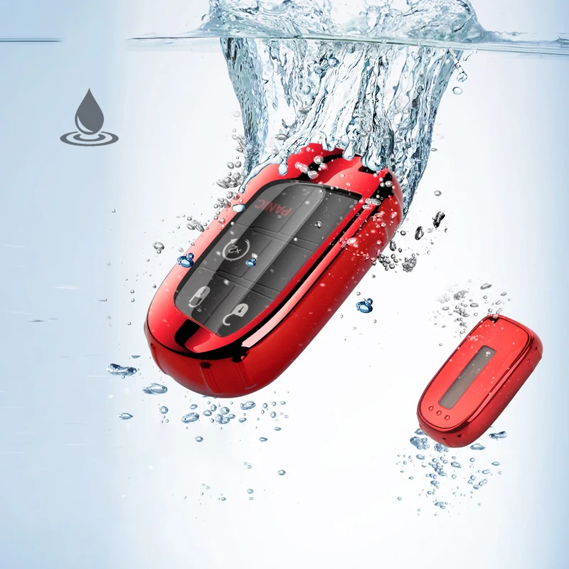 

TPU Car Remote Key Full Cover Case Keychain For Fiat Jeep Renegade Grand Dodge Ram 1500 Journey Charger Dart Challenger Chrysler