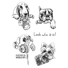 Cartoon Cute Dog Clear Stamps Scrapbooking Crafts Decorate Photo Album Embossing Cards Making Clear Stamps New