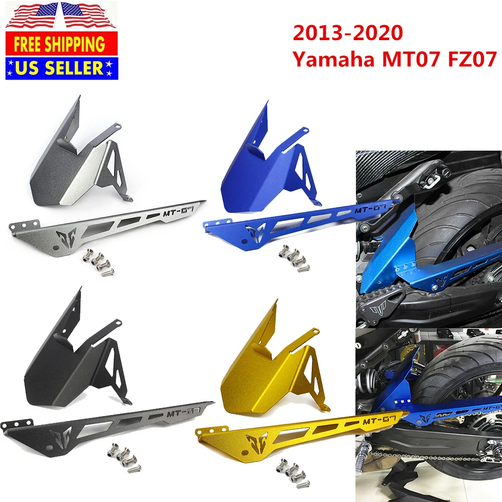 Для Yamaha FZ 07 MT 2013 2020 17 2018 2019 заднее колесо Hugger Крыло Сеть гвардии Обложка Аксессуары