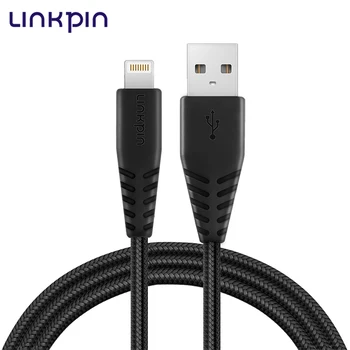 

LINKPIN 2.4A Fast Charging USB Cable For iPhone 11 Pro Max Xs Xr X 8 7Plus 6s ipad Mobile Phone Quick Charger Data Device Cord