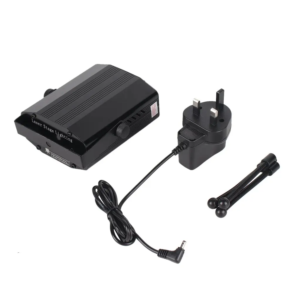 

Portable Mini LED Stage Light Disco Effect Lamp Party Club DJ Bulb Durable Laser Projector With Tripod UK Plug