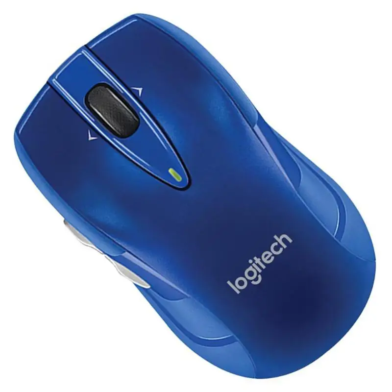 Беспроводная лазерная мышь logitech M545/M546 2,4 ГГц с двумя дополнительными кнопками для большого пальца эргономичная оптическая игровая мышь для ноутбука настольного ПК
