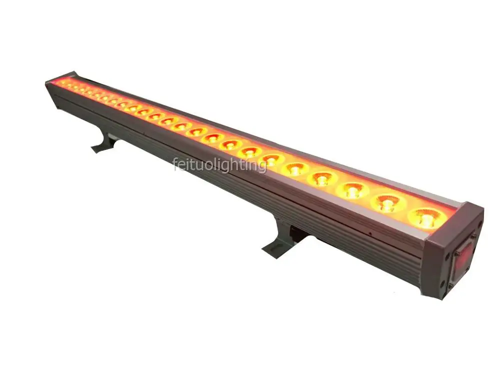 E-6pcs+ чехол наружные настенные украшения моста 24x 10Вт кзсв 4 in1 светодиодная настенная лампа ip65