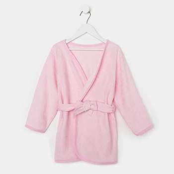 

Dressing gown for children, color pink, height 104 cm