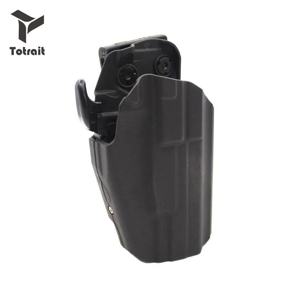 

Universal holster New Arrival Fit Glock 18C 20 21 22 37 H&K P30L 45 Pistola Airsoft Tactical Belt Gun Holster safa