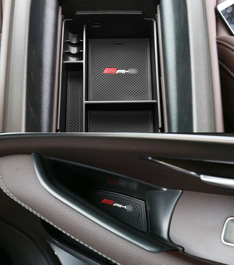 Lsrtw2017 Abs автомобильный подлокотник двери для хранения Mercedes Benz GLE GLE350 GLE450