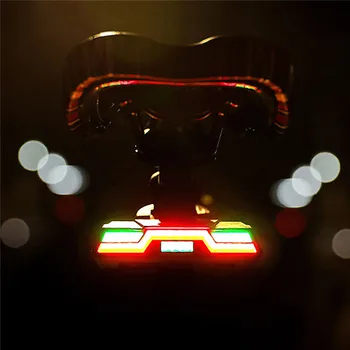 

Waterproof LED Warning Light for Xiaomi M365/ Pro Electric Scooter Colorful Taillight Pole Lamp Night Cycling Safety Light