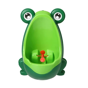 

Frog Urinal Kids Boys Bathroom Toilet Training Children Stand Vertical Urinal Wall-Mounted Hook Frog Potty for Children