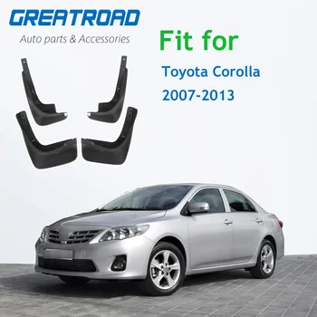

For Toyota Corolla Altis E140 2007-2013 Mudflaps Splash Guards Mud Flap Front Rear Mudguards Fender 2008 2009 2010 Mud Flaps