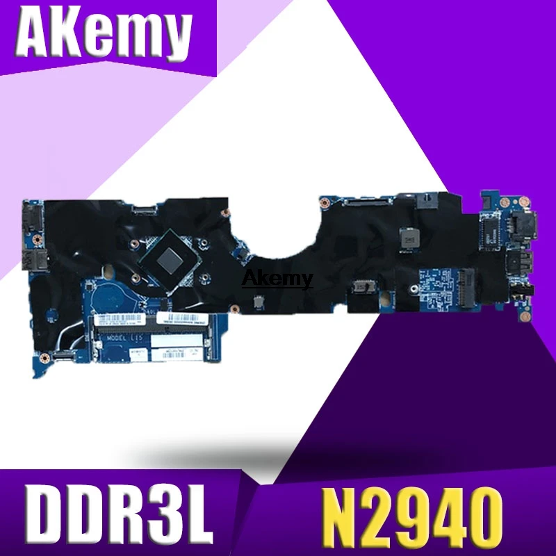 

For Lenovo Yoga 11E Touch ThinkPad 11e Laptop Motherboard 00HT223 DAOLI5MB6I0 CPU N2940 SR1YV DDR3L 100% good test