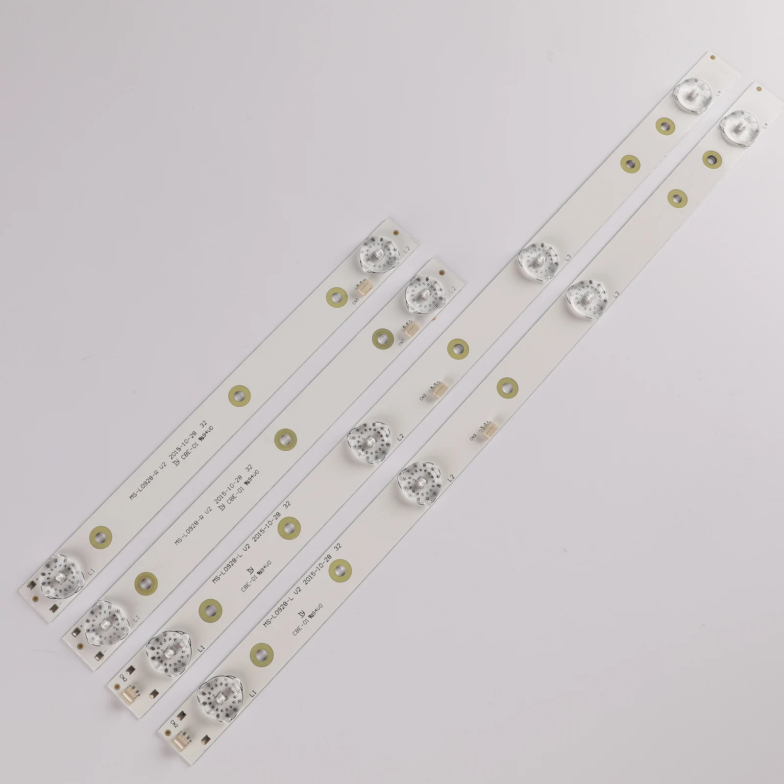 

New 4 pcs/set LED AKTV3221 32LED38P JS-D-JP3220-041EC E32F2000 D32-0A35 MS-L0928-R L V2 HV320WHB-N80